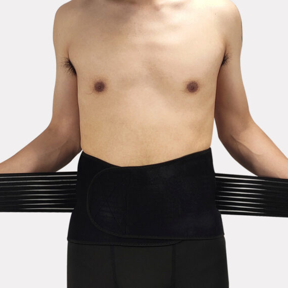 Double Adjustable Eelastic Straps back brace for posture