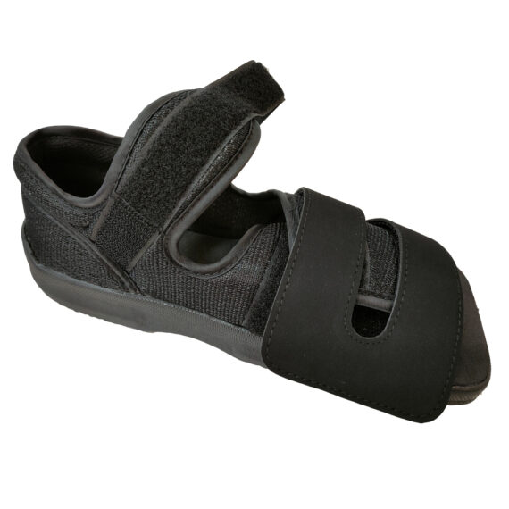 No-Slip Sole Square Toe Post-Op Shoes with No-slip sole for Broken Toe Injury