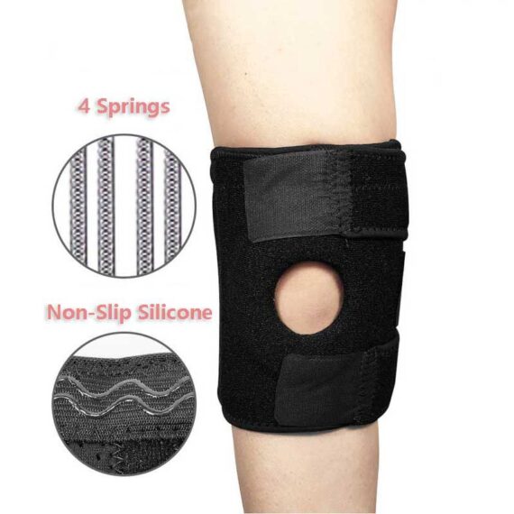 Open Patella Knee Brace Support