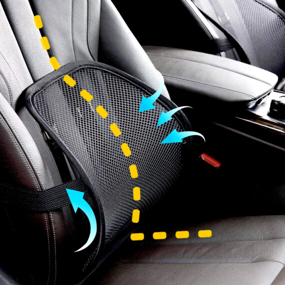 mesh back lumbar support for your car seat chair