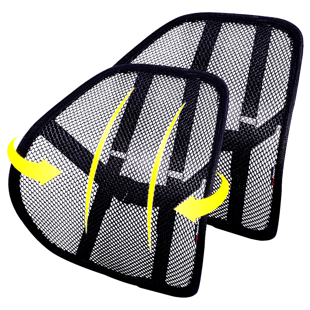Car Seat Lumbar Back Support Cushion for Office Chair Posture Corrector  Mesh