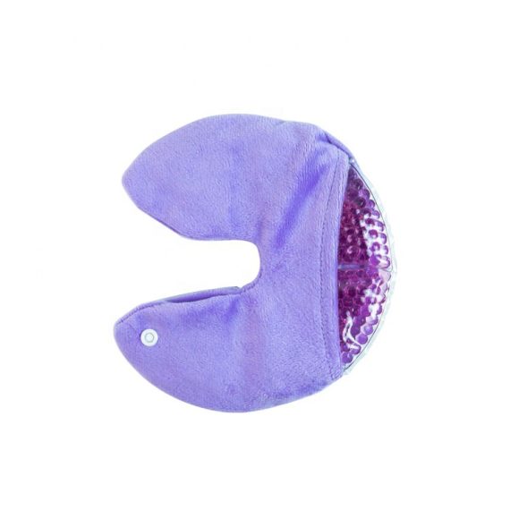 Breast Ice Packs for Breastfeeding with purple covers